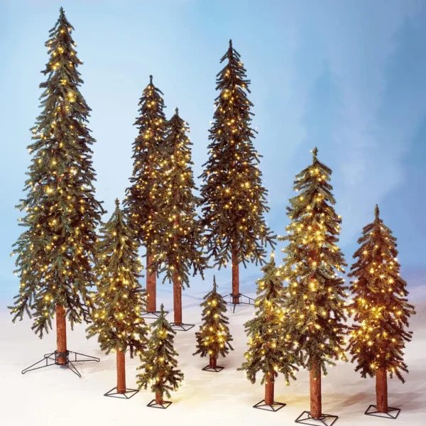 Künstliche Weihnachtsbäume^DecoWoerner Künstlicher Tannenbaum Alpintanne 240 Cm grün