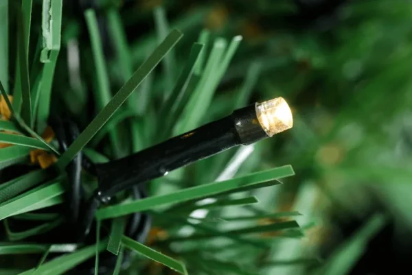 Künstliche Weihnachtsbäume^DecoWoerner Künstlicher Weihnachtsbaum Geschmückt Mit LED, 240 Cm rot