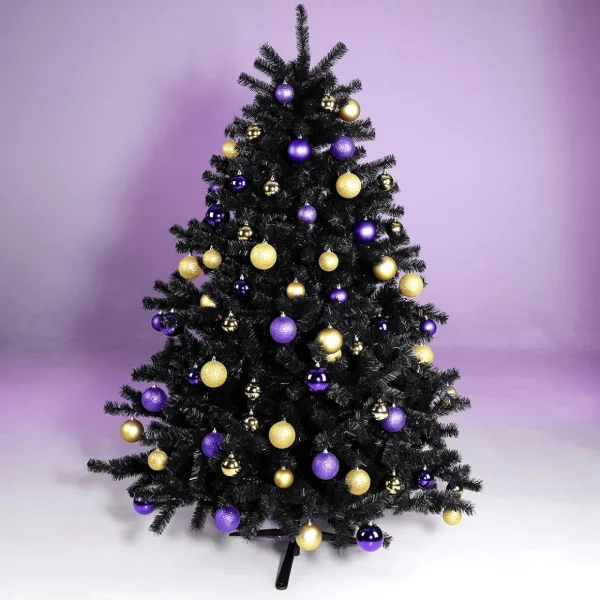 Künstliche Weihnachtsbäume^DecoWoerner Künstlicher Weihnachtsbaum Aus em Luvi, B1 schwarz