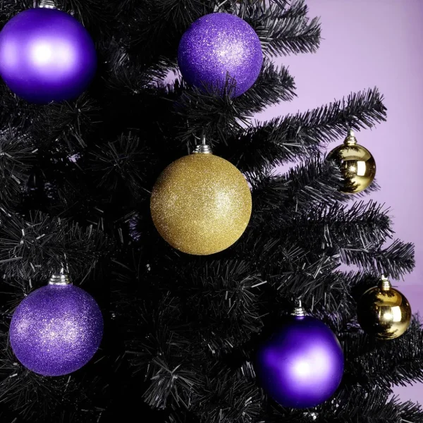 Künstliche Weihnachtsbäume^DecoWoerner Künstlicher Weihnachtsbaum Aus em Luvi, B1 schwarz