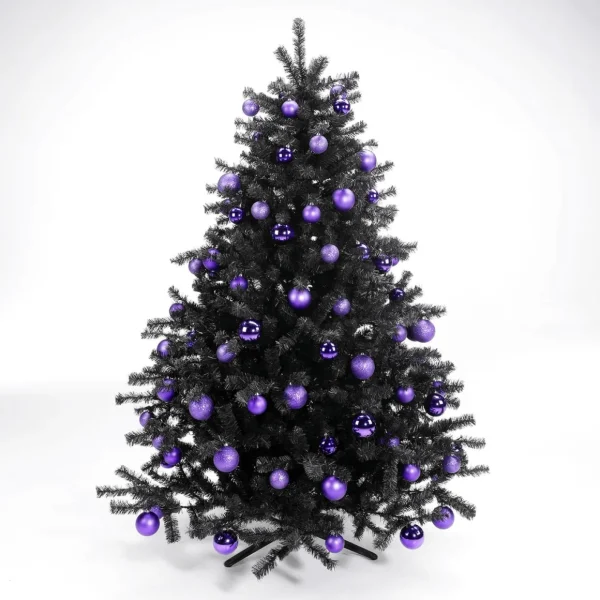 Künstliche Weihnachtsbäume^DecoWoerner Künstlicher Weihnachtsbaum Aus em Luvi, B1 schwarz