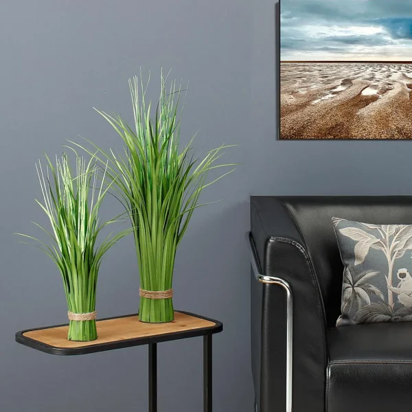Dekogras^DecoWoerner Künstliches Grasbündel 60 Cm grün