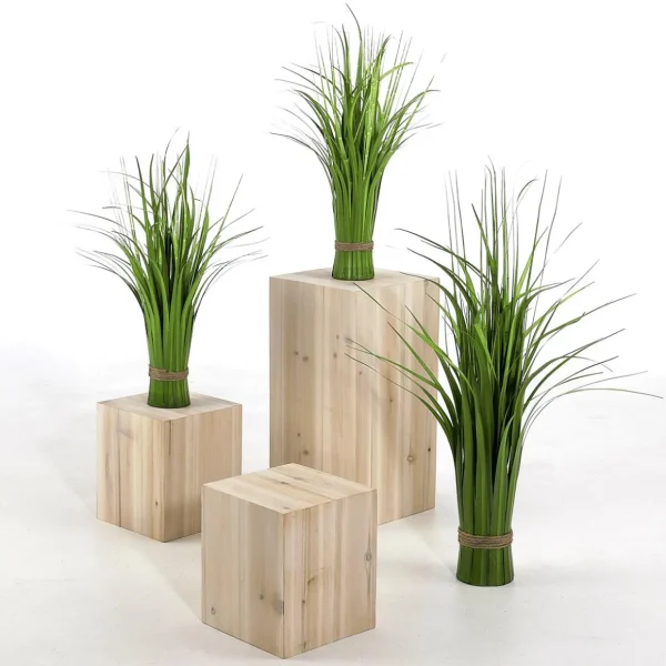 Dekogras^DecoWoerner Künstliches Grasbündel 60 Cm grün