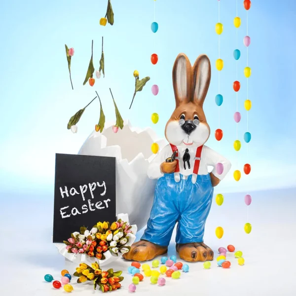 Kunstblumen | Blumensträuße & Blumenkränze^DecoWoerner Künstliches Tulpen-Bouquet , 30 Cm weiß