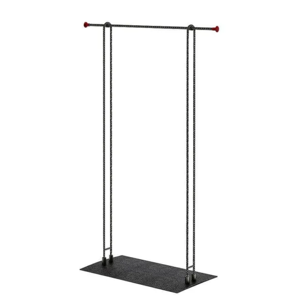 Kleiderständer^DecoWoerner Konfektionsständer LOFT, 90 X 150 Cm Hoch schwarz