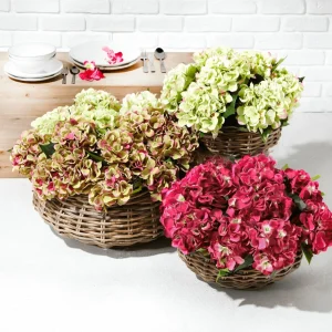 Kunstblumen | Frühlingsdeko^DecoWoerner Kunstblume Hortensie Pink, 52 Cm rosa