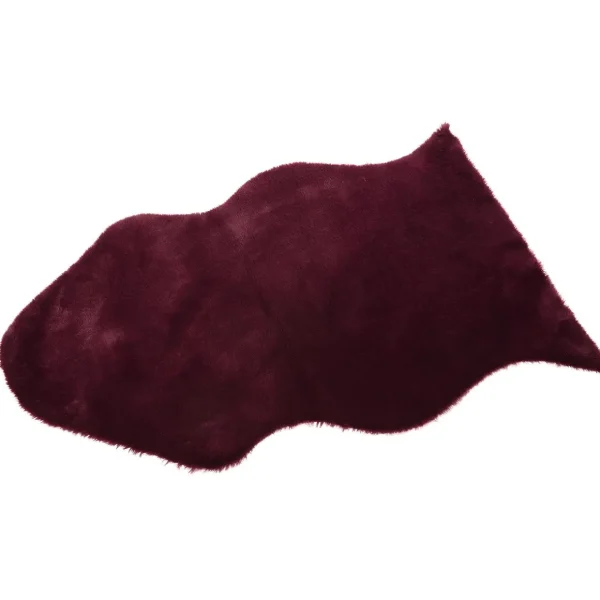 Herbstdeko^DecoWoerner Kunstfell 60cm violett