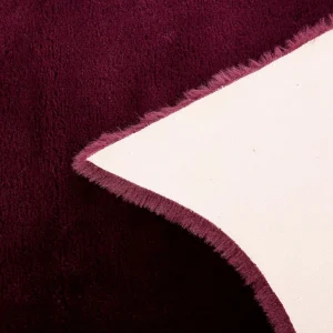 Herbstdeko^DecoWoerner Kunstfell 60cm violett