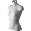 Schaufensterpuppen^DecoWoerner Kunststoff-Torso Dame 62 Cm, weiß