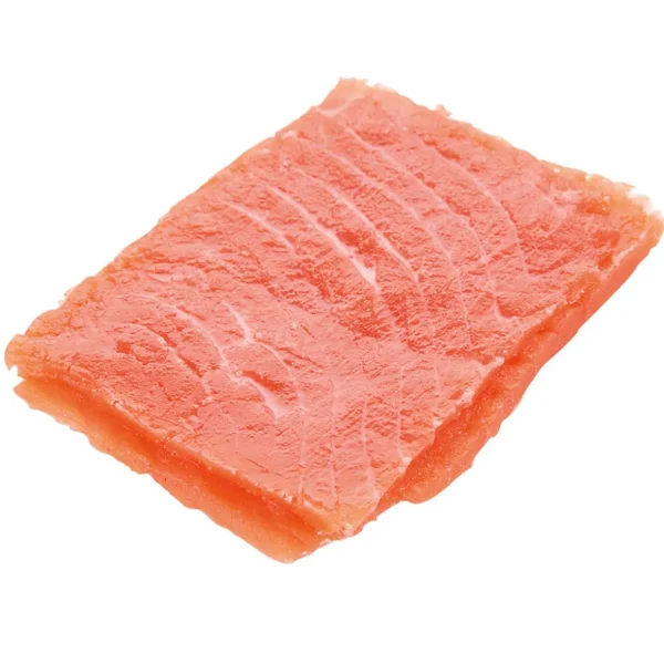 Fisch & Meeresfrüchte^DecoWoerner Lachs Scheibe Lebensmittel-Attrappe 8 Cm orange