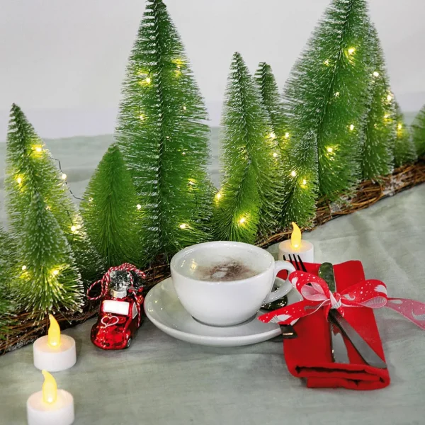 Deko-Licht^DecoWoerner LED Batterie-Teelichter, 12er Set weiß