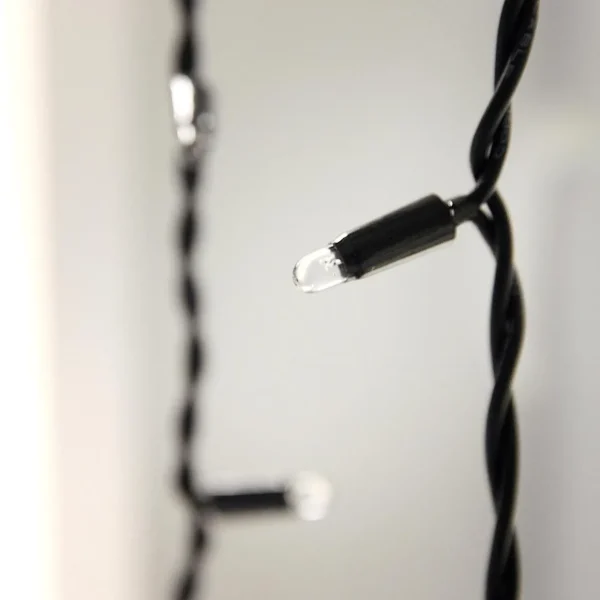Weihnachtsbeleuchtung^DecoWoerner LED Blinkender Profi Lichtvorhang System IP67 200 Cm
