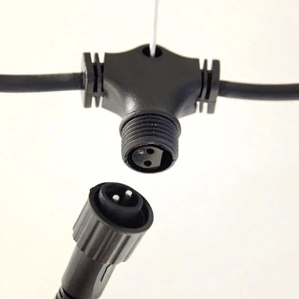 Weihnachtsbeleuchtung^DecoWoerner LED Blinkender Profi Lichtvorhang System IP67 200 Cm