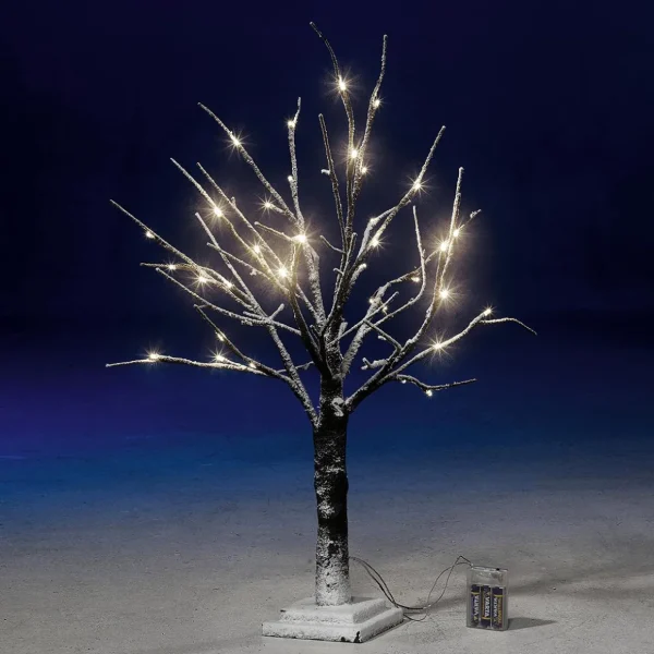 Winterdeko | Kunstbäume^DecoWoerner LED Lichterbaum Für Innen, 70 Cm braun