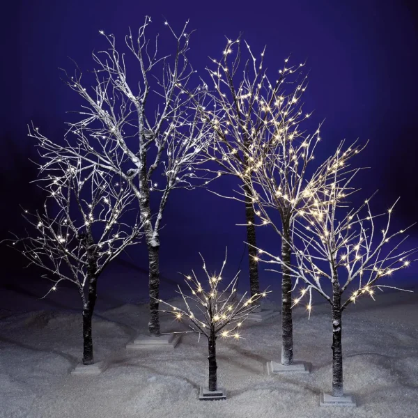 Winterdeko | Kunstbäume^DecoWoerner LED Lichterbaum Für Innen, 70 Cm braun