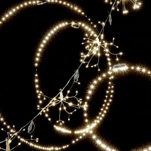 Xxl Weihnachtsdeko | Weihnachtsbeleuchtung^DecoWoerner LED-Lichtring Für Außen, 100 Cm Ø schwarz