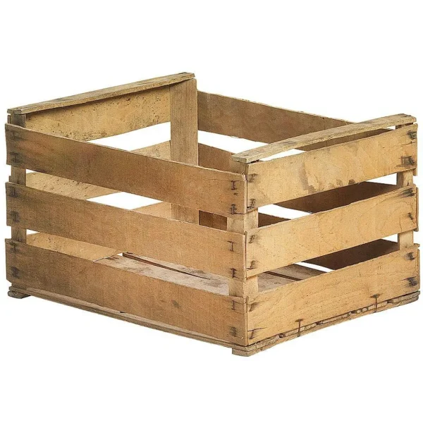 Warenpräsentation | Naturdeko^DecoWoerner Obstkiste Original, 50 Cm Lang braun