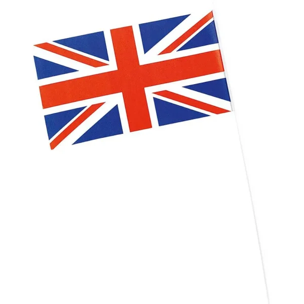 Themen-Deko^DecoWoerner Papierfähnchen "Großbritannien" mehrfarbig