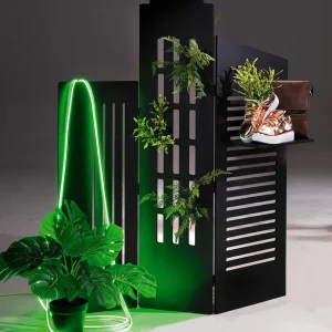 Naturdeko^DecoWoerner Paravent/Sichtschutz 