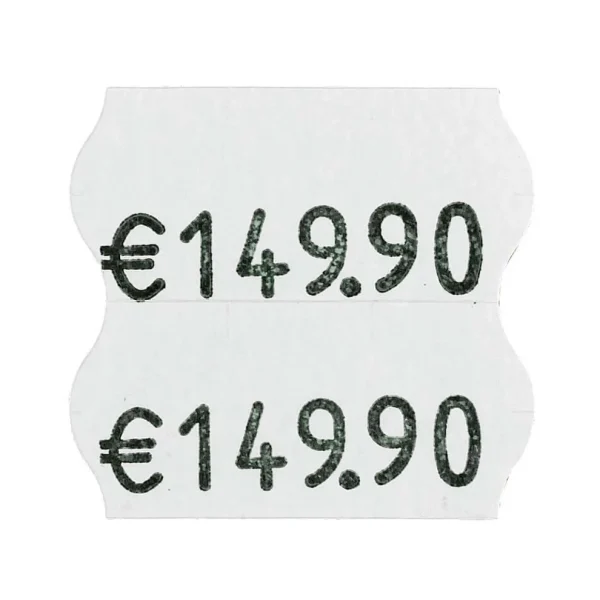 Preisauszeichnung^DecoWoerner Preisauszeichner 1-zeilig, 6-stellig schwarz