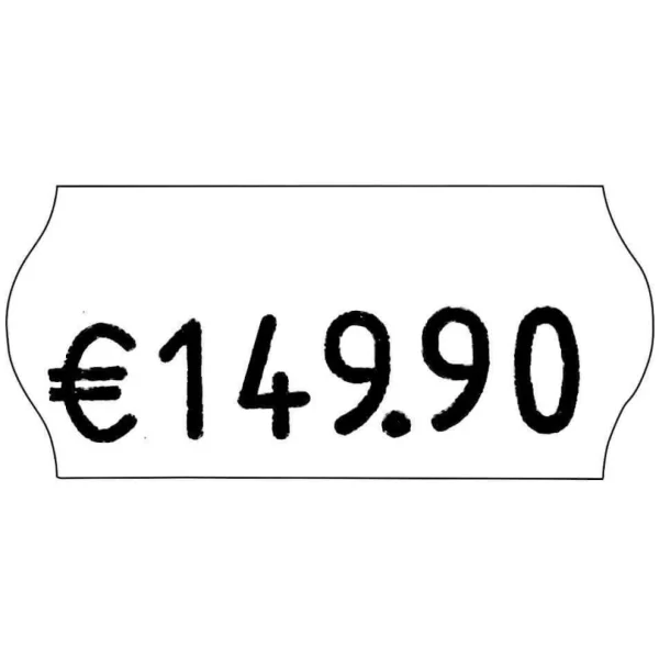 Preisauszeichnung^DecoWoerner Preisauszeichner 1-zeilig, 6-stellig schwarz