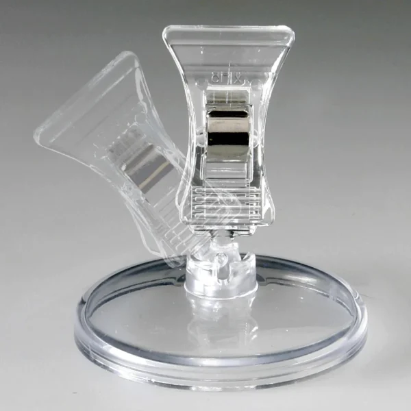 Preisauszeichnung^DecoWoerner Preisschildhalter Mit Clip, 5 Cm Hoch, 10 Stück transparent