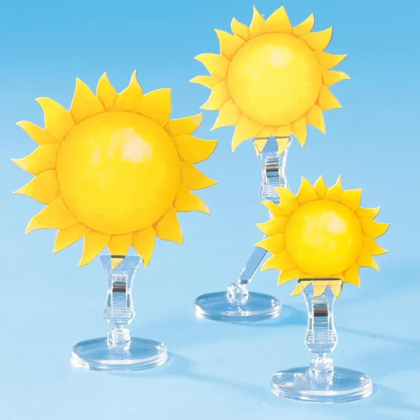 Preisauszeichnung^DecoWoerner Preisschildhalter Mit Clip, 5 Cm Hoch, 10 Stück transparent