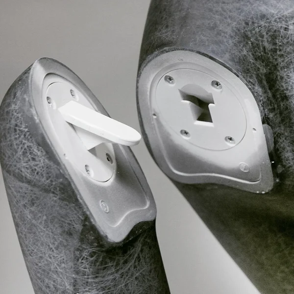 Schaufensterpuppen^DecoWoerner Premium Schaufensterpuppe Dame, Linkes Bein Und Rechter Arm Angewinkelt Grau