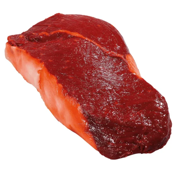 Fleisch & Wurst^DecoWoerner Rindfleisch Roh Lebensmittel-Attrappe 26 Cm rot