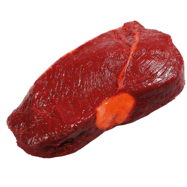 Fleisch & Wurst^DecoWoerner Rindfleisch Roh Lebensmittel-Attrappe 26 Cm rot