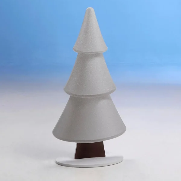 Winterdeko | Weihnachtsfiguren^DecoWoerner Schneetanne-Aufsteller Mit Glitzer 34 X 69 Cm weiß