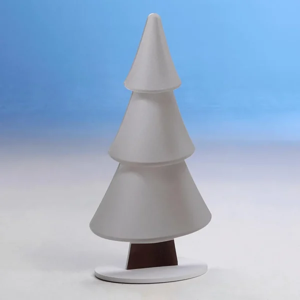Winterdeko | Weihnachtsfiguren^DecoWoerner Schneetanne-Aufsteller Mit Glitzer 34 X 69 Cm weiß