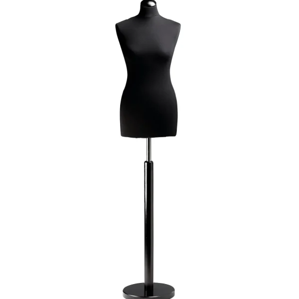 Schneiderpuppen^DecoWoerner Schneiderpuppe Weiblich, Büste 72 Cm, / schwarz