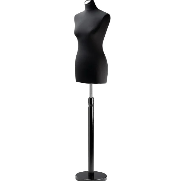 Schneiderpuppen^DecoWoerner Schneiderpuppe Weiblich, Büste 72 Cm, / schwarz