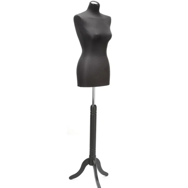 Schneiderpuppen^DecoWoerner Schneiderpuppe Weiblich schwarz