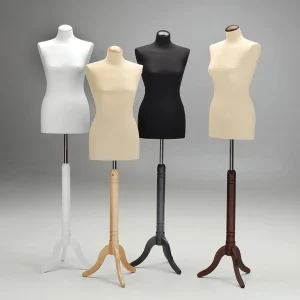 Schneiderpuppen^DecoWoerner Schneiderpuppe Weiblich schwarz