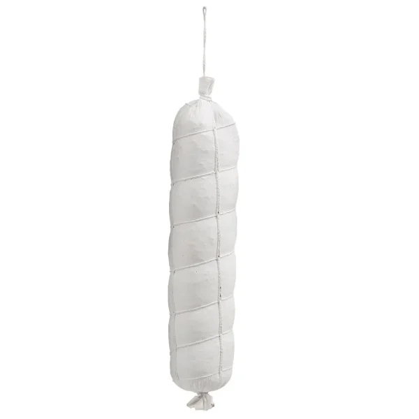 Fleisch & Wurst^DecoWoerner Schnürdarm - Salami Lebensmittel-Attrappe, 40 Cm weiß