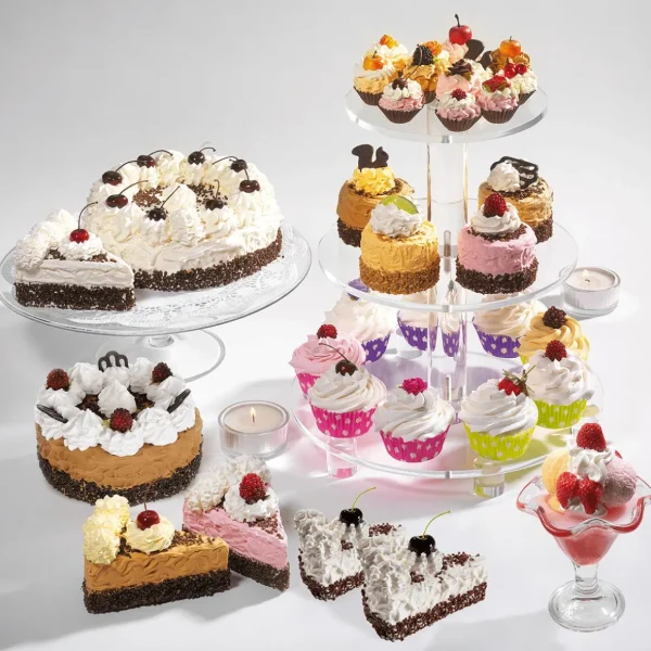 Brot & Kuchen^DecoWoerner Schokotorte Lebensmittel-Attrappe 15 Cm Ø braun