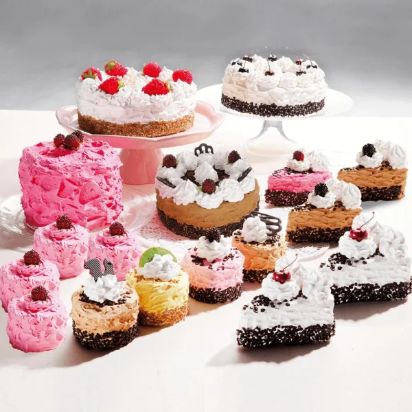 Brot & Kuchen^DecoWoerner Schokotorte Lebensmittel-Attrappe 15 Cm Ø braun