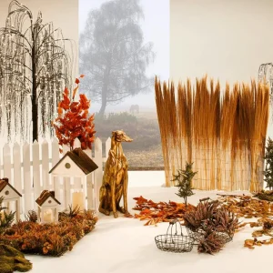 Themen-Deko | Herbstdeko^DecoWoerner Schwer Entflammbarer Stoffbanner 