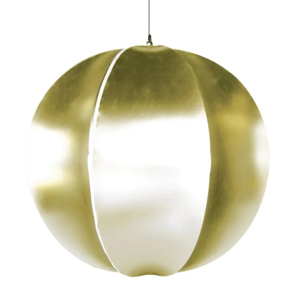 Themen-Deko | Xxl Weihnachtsdeko^DecoWoerner Stretch-Kugel 80 Cm Ø, Schwer Entflammbar B1 gold