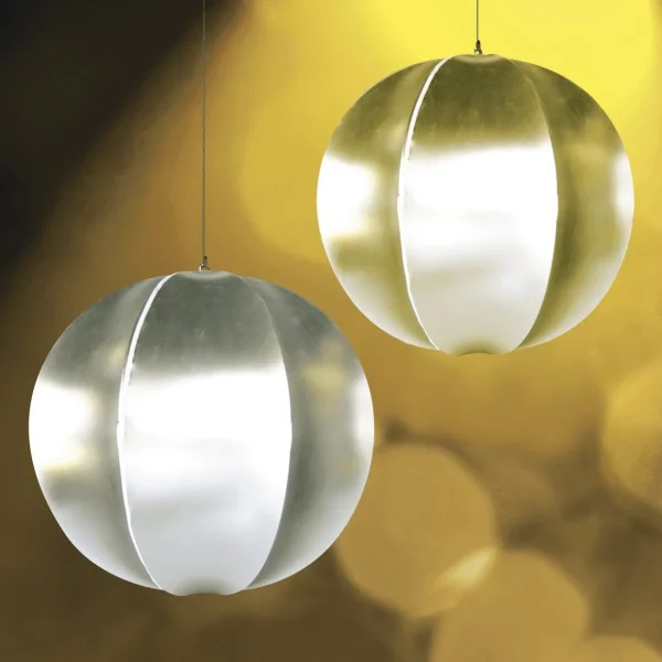 Themen-Deko | Xxl Weihnachtsdeko^DecoWoerner Stretch-Kugel 80 Cm Ø, Schwer Entflammbar B1 gold
