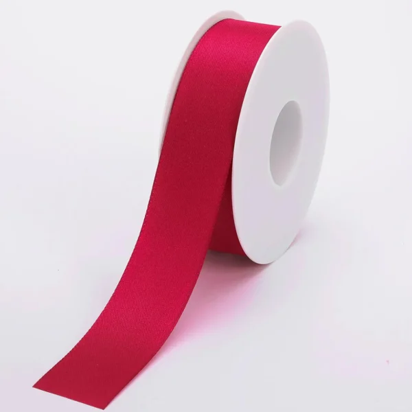 Geschenkband^DecoWoerner Taftband Mit Webkante 40 Mm, 50 M, Pink rosa