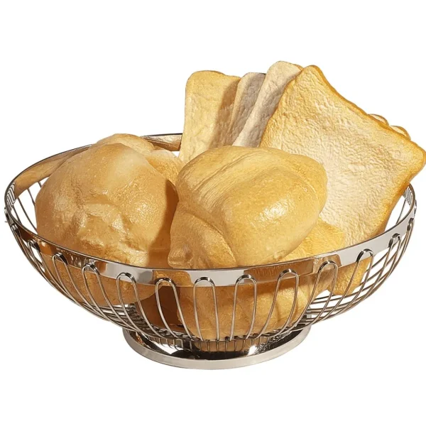 Brot & Kuchen^DecoWoerner Toastscheibe Getoastet Lebensmittel-Attrappen, 4 Stück braun