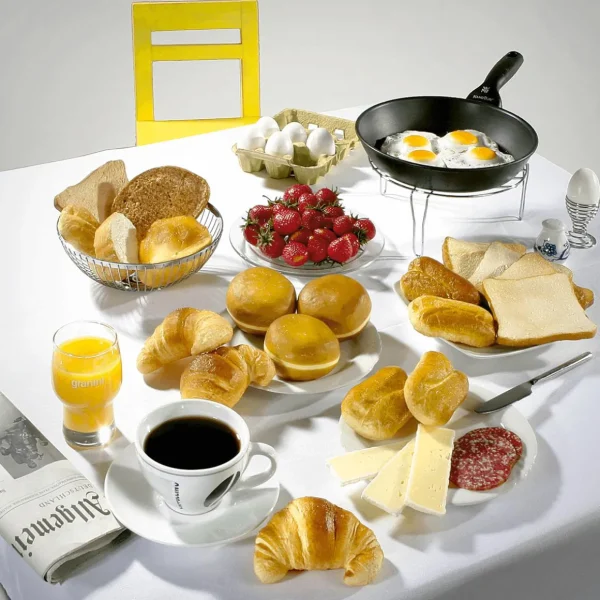 Brot & Kuchen^DecoWoerner Toastscheibe Getoastet Lebensmittel-Attrappen, 4 Stück braun