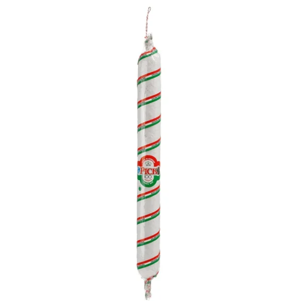 Fleisch & Wurst^DecoWoerner Ungarische Pick-Salami Lebensmittelattrappe 65 Cm weiß