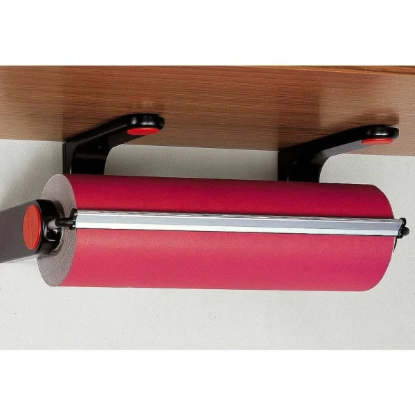 Abroller Für Geschenkband & -Papier^DecoWoerner Untertischabroller Papier Folie VARIO Rollenbreite 75 Cm schwarz