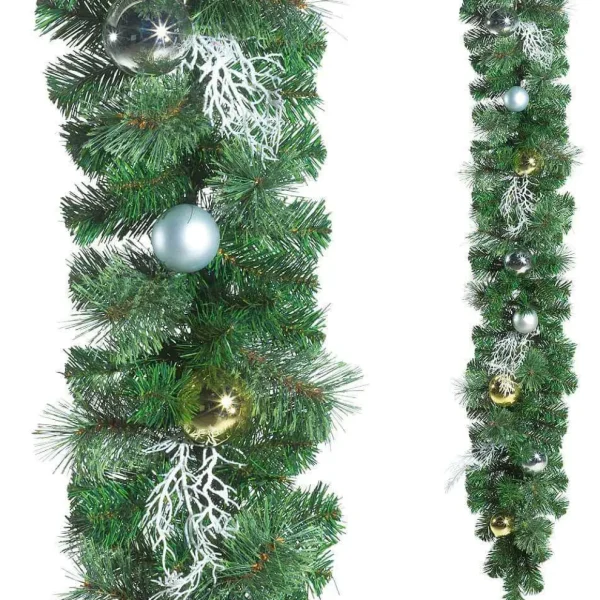 Weihnachtsgirlanden^DecoWoerner Weihnachtsgirlande 180 Cm grün