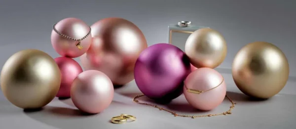 Weihnachtskugeln^DecoWoerner Weihnachtskugel Aus Glas 8 Cm, Dunkel, 6 Stück gold