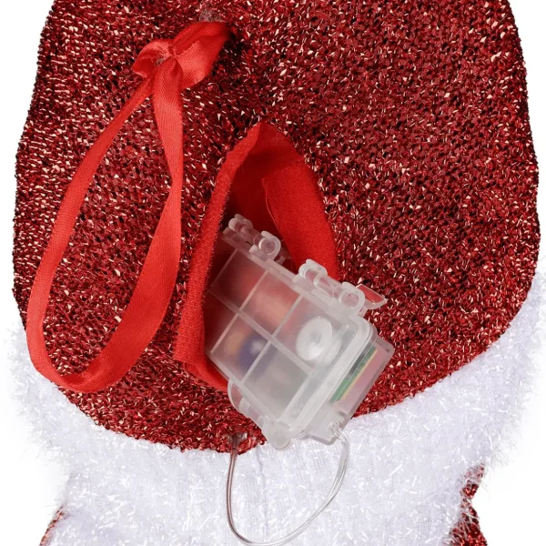 Winterdeko | Weihnachtsfiguren^DecoWoerner XL Schneeman Aus Polyester 120 Cm weiß